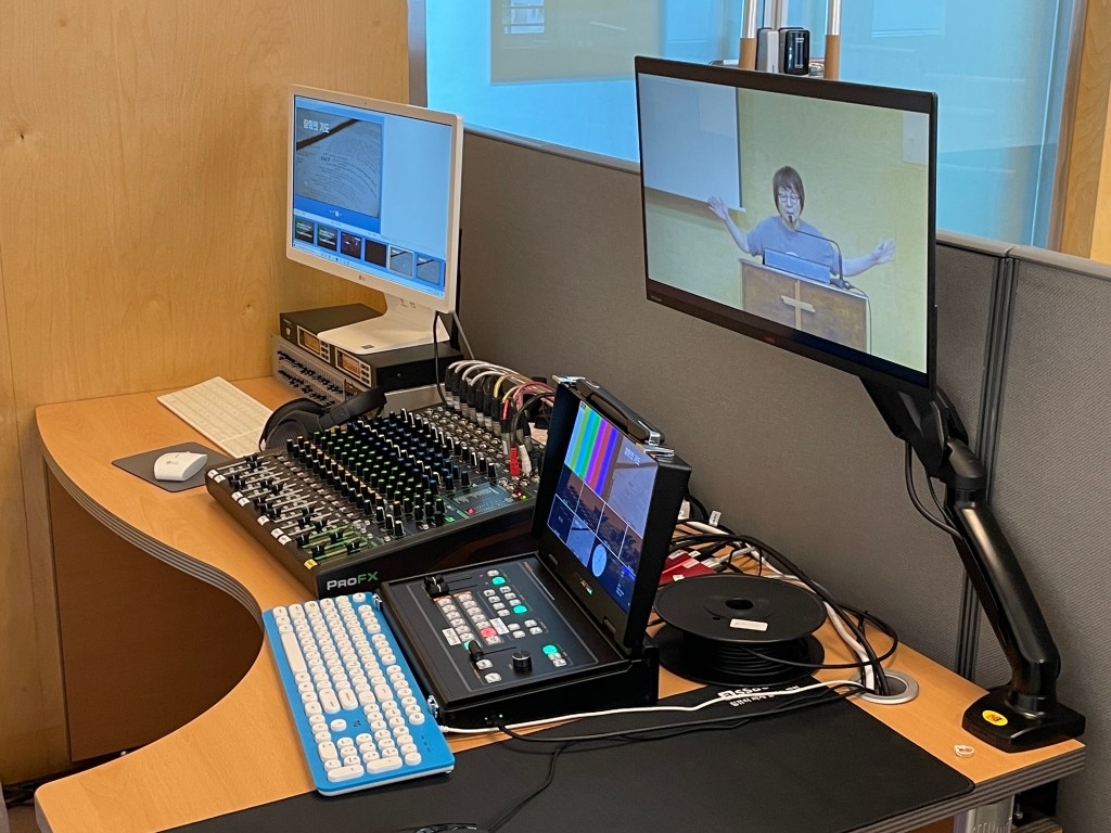 판교 진리등대교회 방송 시스템 설비