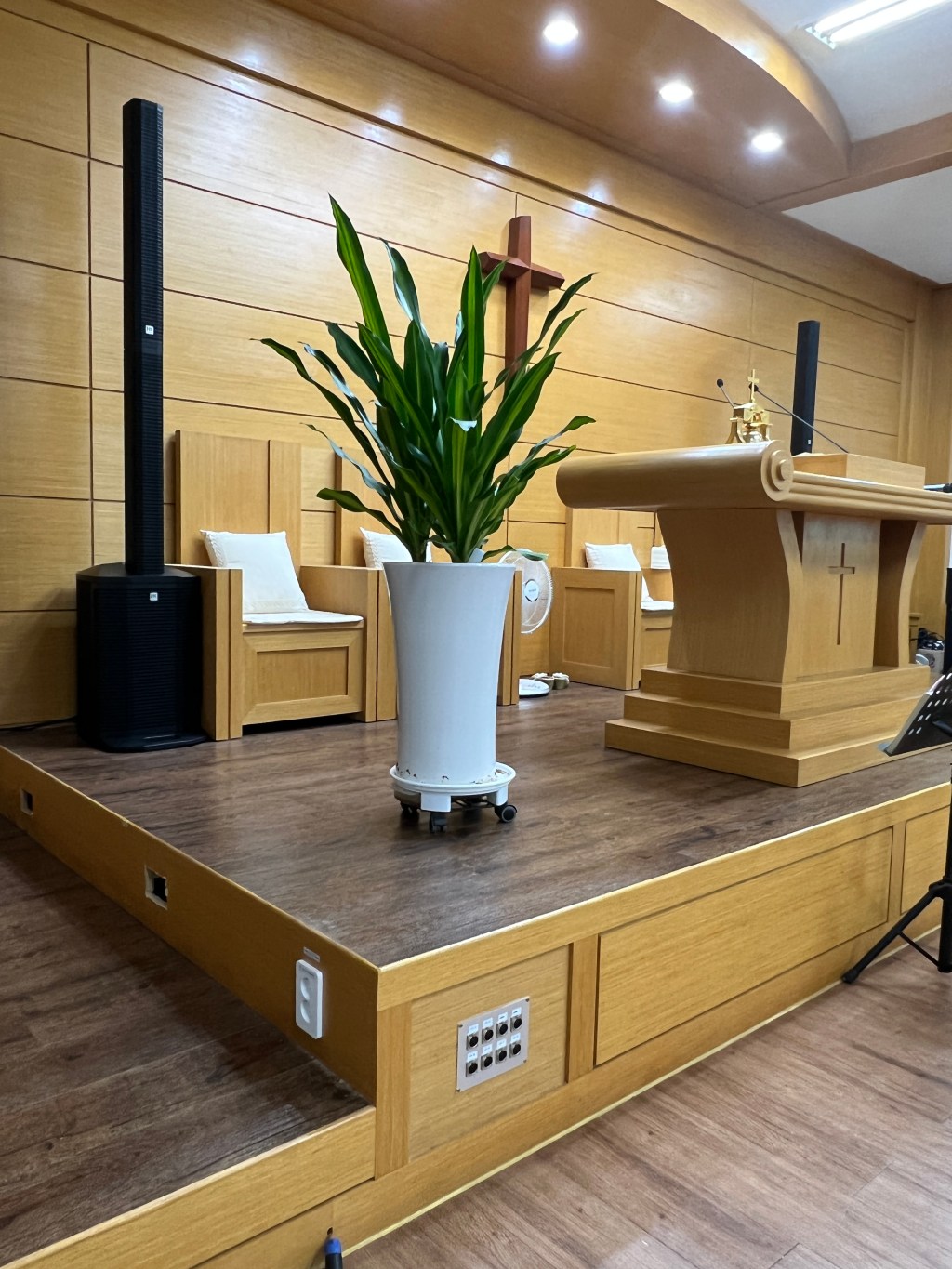 횡성 예수사랑 순복음 교회 음향&nbsp;시공